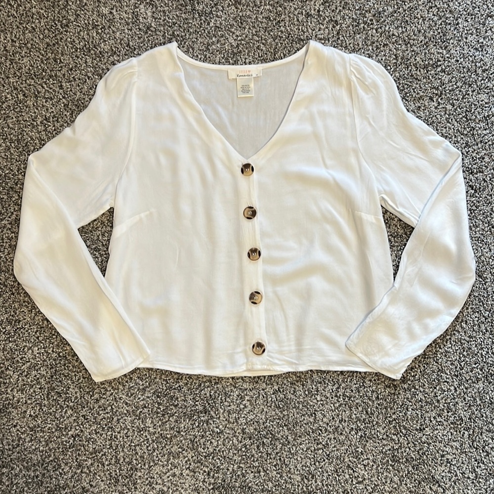 White button top